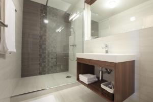 Kúpeľňa v ubytovaní Hotel Metropol