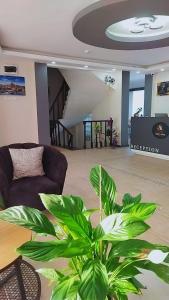 Posezení v ubytování Saklı kosk butık otel