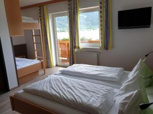 Letto o letti in una camera di Hanneshof