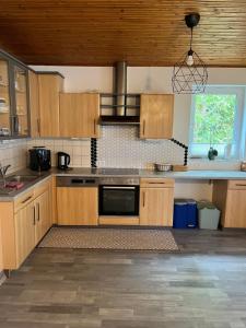 Kuchyň nebo kuchyňský kout v ubytování Appartment Resi wohlfühlen und relaxen