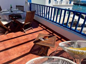 A balcony or terrace at CASA del CHARCO 2,0