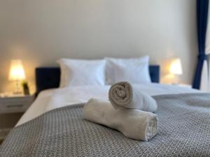 Posteľ alebo postele v izbe v ubytovaní Five Stars Experience Bestern