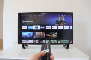 TV a/nebo společenská místnost v ubytování Monnalisa Village