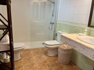 A bathroom at CASA del CHARCO 2,0