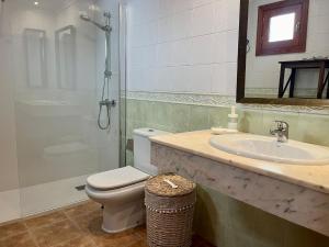 A bathroom at CASA del CHARCO 2,0