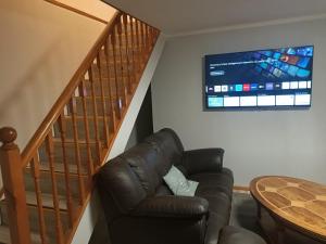 TV a/nebo společenská místnost v ubytování Cottage in Snowdonia + 5 fotografií