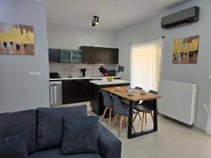 Η κουζίνα ή μικρή κουζίνα στο Villa Mealina