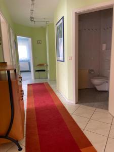 Vannituba majutusasutuses Ferienwohnung FlatNETT