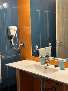 Koupelna v ubytování Villaggio Stella Maris