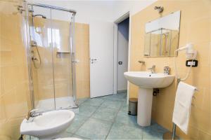 Koupelna v ubytování B&B Casa 28