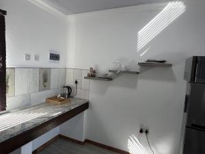 Kuchyň nebo kuchyňský kout v ubytování Plot 19