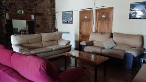 Χώρος καθιστικού στο Masia La Morera