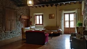 Χώρος καθιστικού στο Masia La Morera