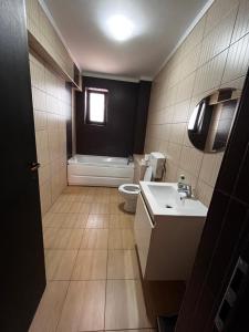 Koupelna v ubytování Elegance