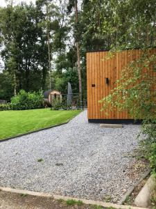 Zahrada ubytování Vakantiewoning Mystiek