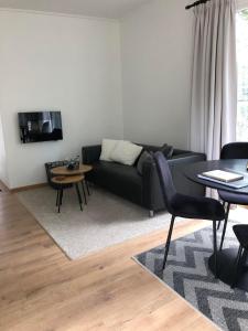 TV a/nebo společenská místnost v ubytování Vakantiewoning Mystiek