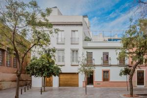 Bygningen som lejligheden ligger i