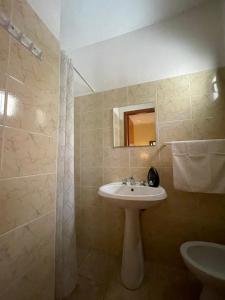 A bathroom at Agriturismo Salento Pietralata