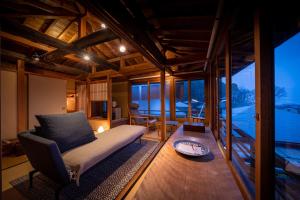 Landskap semula jadi dekat dengan ryokan