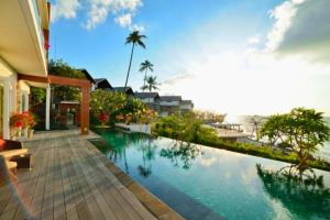 Bassein majutusasutuses Vimala 1 BR Deluxe Garden With Private Beach ZN132 või selle lähedal