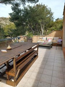 Μπαλκόνι ή βεράντα στο Villa Calanques