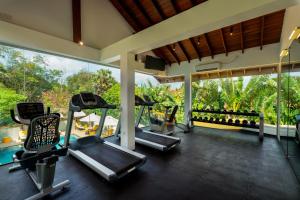 Fitness centrum a/nebo fitness zařízení v ubytování The Thinnai - All-Suites Boutique Hotel