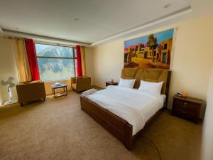 Voodi või voodid majutusasutuse Apex Hotels and Resorts Hussaini toas