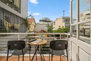 Balkón nebo terasa v ubytování Pool Villa by Han River & Beach with Free Pick-Up