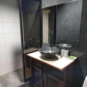 Koupelna v ubytování Cabinas la Antorcha