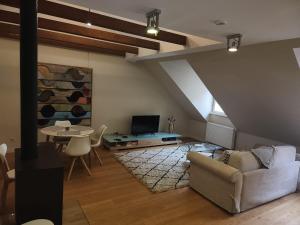 Posezení v ubytování Uus 30 Apartments