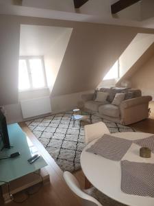 Posezení v ubytování Uus 30 Apartments