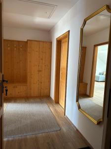 Postel nebo postele na pokoji v ubytování Apartementhaus Schöndorfer
