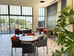 Гостиная зона в Now Boutique Hotel