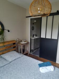 Posteľ alebo postele v izbe v ubytovaní Maison de Marie