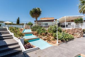 Κήπος έξω από το Villa Paula Los Manantiales