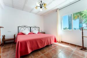 Ένα ή περισσότερα κρεβάτια σε δωμάτιο στο Villa Paula Los Manantiales