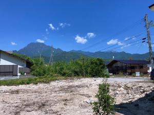 General mountain view o mountain view na kinunan mula in the country house