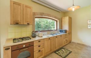 A kitchen or kitchenette at Cozy Apartment In Avigliano Umbro