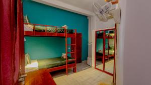 Letto o letti in una camera di Au Cabaret Vert