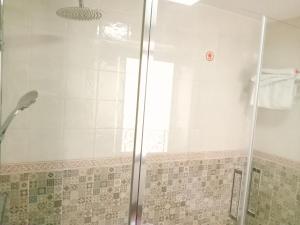 Kúpeľňa v ubytovaní Hostal Cuzco