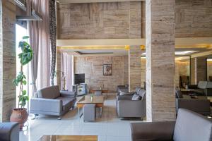 Posezení v ubytování Hotel Olympion