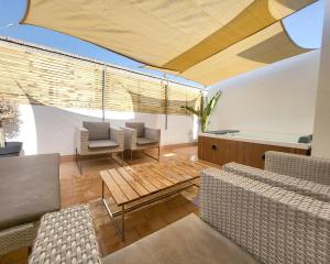 Posezení v ubytování Espectacular Terraza Maravillas