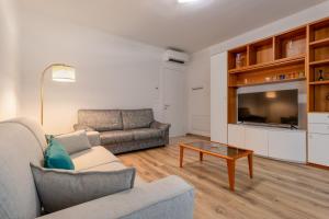 TV a/nebo společenská místnost v ubytování LUME, Family Apartment