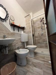 Koupelna v ubytování B&B COME UN TEMPO