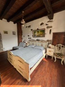 Postel nebo postele na pokoji v ubytování B&B COME UN TEMPO