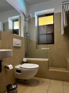 Koupelna v ubytování Bamboo Xaguate Hotel