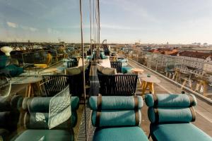 Posezení v ubytování Motel One Leipzig-Post