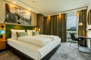 Posteľ alebo postele v izbe v ubytovaní Motel One Salzburg-Süd
