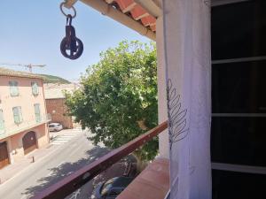 Μπαλκόνι ή βεράντα στο Le nid Etoilé Studio privatif +14 φωτογραφίες