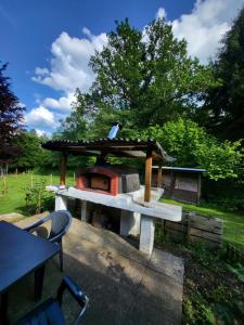 Zahrada ubytování Maison Chalet